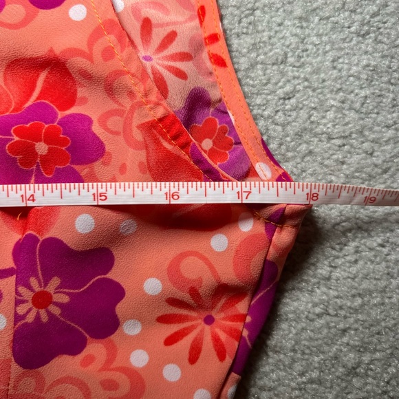 Vintage Y2K Xhilaration Floral Top Size Large - Picture 4 of 4